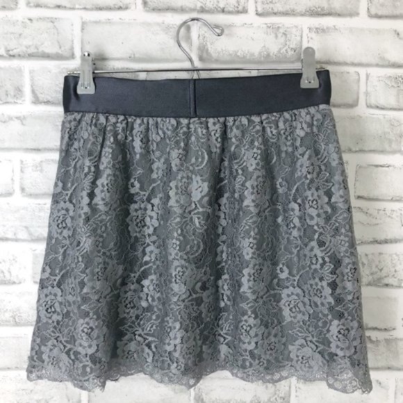 New J.Crew Grey Garden Lace Mini Skirt - Picture 5 of 7